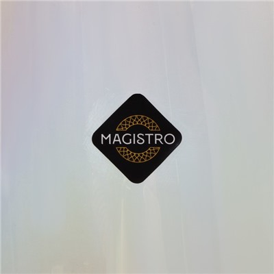 Стаканы Magistro «Иллюзия», 475 мл, 8×15.3 см, набор 6 шт., стекло, перламутровые