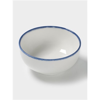 Салатник Magistro Blue Lagoon, 700 мл, 14.6×6.7 см, фарфор, белый