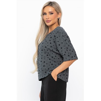 Джемпер трикотажный Лесси (серый) Б14763-10М