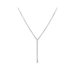 Колье из серебра без вставки, Ю-55041р