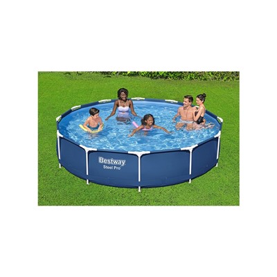 Бассейн каркасный Bestway Steel Pro 56706, 366×76 см, круглый