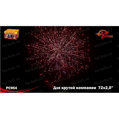 Фейерверк РС9670 Для крутой компании (2" х 72)