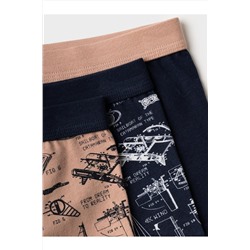 Трусы трикотажные для мальчиков - боксеры, 3 шт в комплекте PLAYTODAY, 1239852