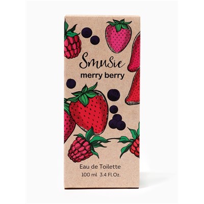 Туалетная вода женская Smusie Merry Berry, 100 мл