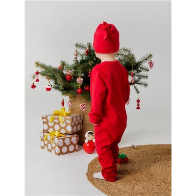 Набор (комбинезон и шапочка) «Крошка Я. Зимние котики», рост 62-68 см