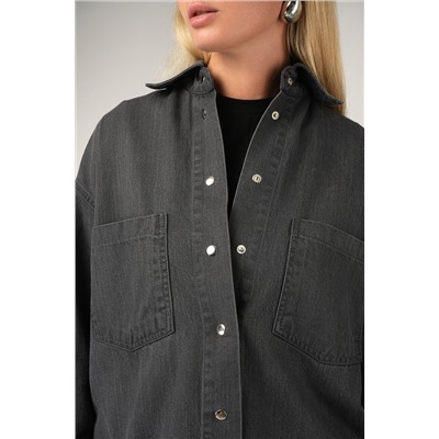 Женская джинсовая рубашка Happyfox