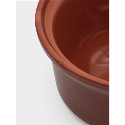 УЦЕНКА Горшок керамический для запекания «Застолье» 0.4 л, нет крышки