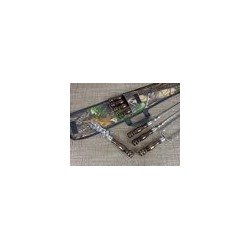 Набор шампуров в колчане 45 см, 6 шампуров, нож-вилка, шампур двойной