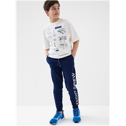 Брюки трикотажные для мальчиков