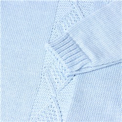 Комбинезон вязаный детский MINAKU, рост 74-80, голубой