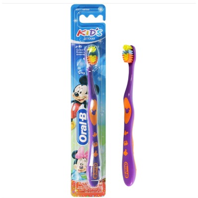 Щетка Зубная Oral-B Kids для детей от 2 до 4 лет (1шт) Микки Маус