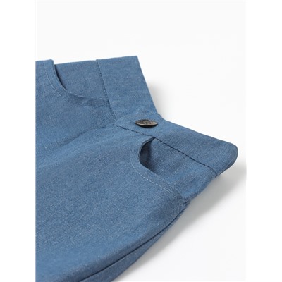 Джинсы для девочки MINAKU: Jeans collection, голубые, рост 116 см