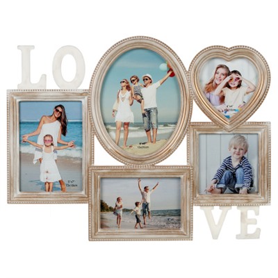 Фоторамка коллаж Любовь 45х35 см / XF-50 /уп 28/ 5 фото