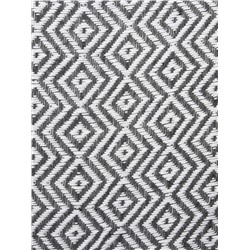 Плед с кисточками «Этель» East, 100×180 см, светло-серый