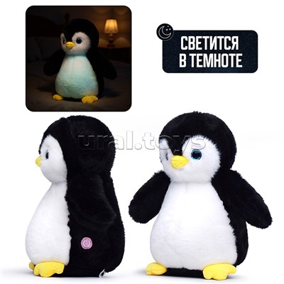 Мягкая игрушка "Пингвин" 25 см. (светится в темноте)
