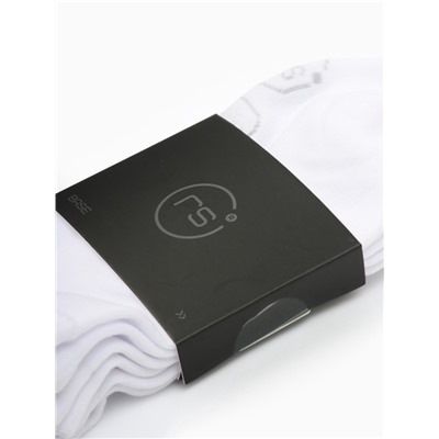 Носки мужские спортивные укороченные 3 пары Resport, размер 42-45, белые