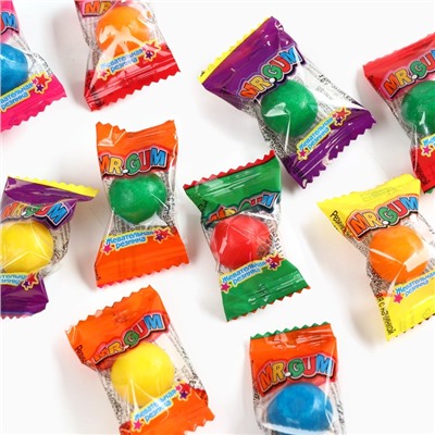 Набор жевательной резинки Страшно вкусно, 3 шт.