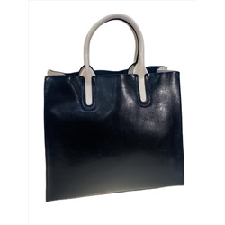 Женская сумка из натуральной кожи, цвет черный