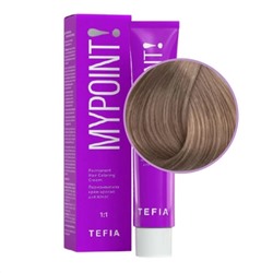 TEFIA Mypoint 9.81 Гель-краска для волос тон в тон / Очень светлый блондин коричнево-пепельный, безаммиачная, 60 мл 20165