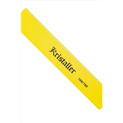 Kristaller Бафик для ногтей прямой 100/180 грит, желтый KRISTALLER, 1107549