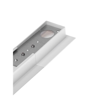 Шинопровод трековый 2TRA, 1 м, TR-13W, встраиваемый, белый