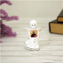 Фигурка Ангел 10 см Икона / A656-D /уп 144/фарфор