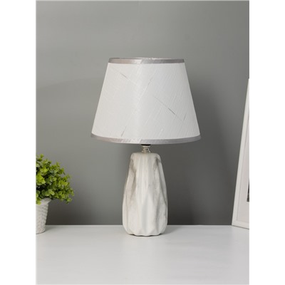 УЦЕНКА Настольная лампа «Донра» Е27 40 Вт серый 22×22×35 см RISALUX