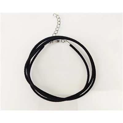 Шнурок для кулона из замши