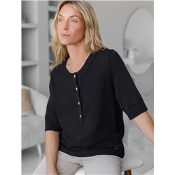 Джемпер тонкой вязки из хлопка с кашемиром