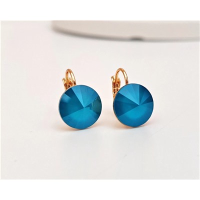 Серьги с кристаллами Swarovski