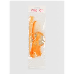 Набор парикмахерский, 4 предмета, 22(±1) см, цвет «янтарный»