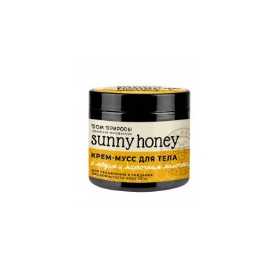 Крем-мусс для тела Мёд и маточное молочко Увлажнение Sunny honey