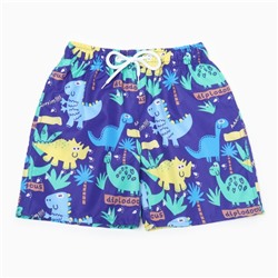 Купальные трусы детские MINAKU «Динозаврики» рост 110-116 см