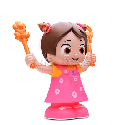 Интерактивная игрушка "Девочка" на батарейках. в коробке