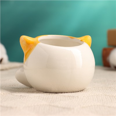 Кашпо «Котенок» 8×9×6 см