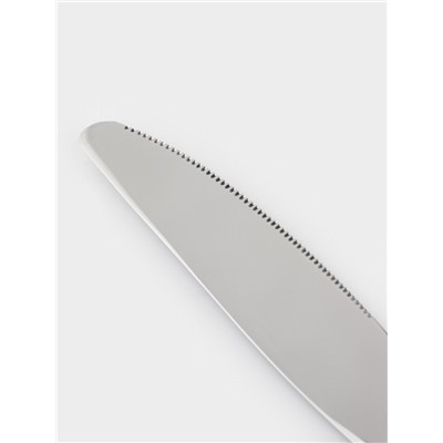 Столовые приборы Magistro, 24 предмета, нержавеющая сталь, серебристый