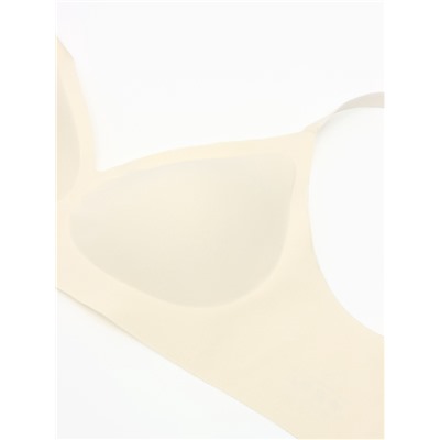 Бюстгалтер женский бесшовный MINAKU, размер 42 (60 см), цвет молочный