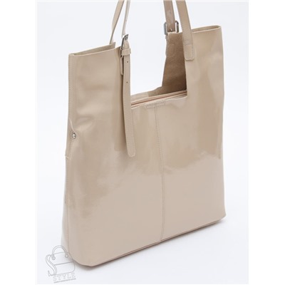 Сумка женская кожаная 5763P apricot Polina&Eiterou  в Новосибирске