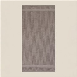 Полотенце махровое SL HOME: Geometry "Саббиа" 67х140 см, 83% хлопок, 17% лён, 500 г/м2