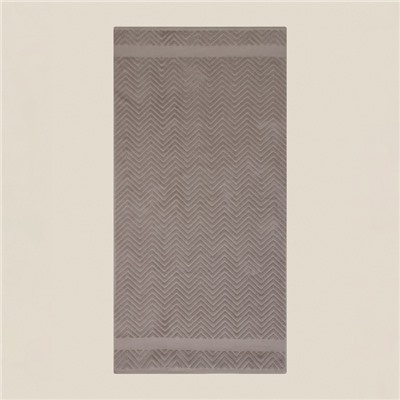 Полотенце махровое SL HOME: Geometry "Саббиа" 67х140 см, 83% хлопок, 17% лён, 500 г/м2