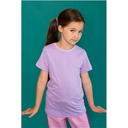 Футболка 22478 детская кор. рукав (Лиловый)