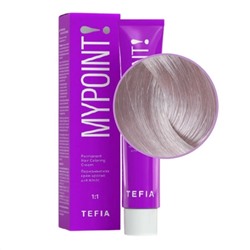 TEFIA Mypoint 10.17 Гель-краска для волос тон в тон / Экстра светлый блондин пепельно-фиолетовый, безаммиачная, 60 мл 20145