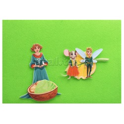 Дюймовочка, фетр