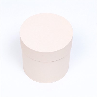 Набор шляпных подарочных коробок 5 в 1 «Ваниль однотонный», 20×20×20 ‒ 13.5×13.5×13.5 см