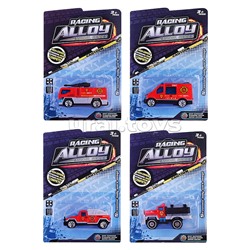 Машина (металл.) в ассортименте, на листе