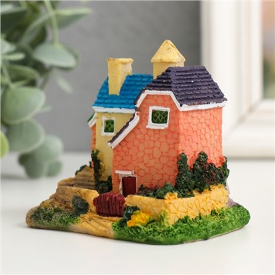 Фигурка для флорариума полистоун «Загородный коттедж», 8×6×7.5 см, МИКС