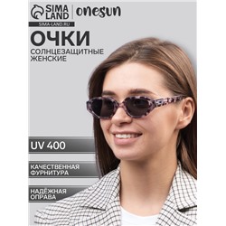 Очки солнцезащитные женские OneSun, uv 400, дужка 14.5 см, ширина 14.5 см, линза 3.2×5 см