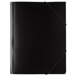 Папка на резинке А4 Classic EC2344451 черная 35мм 500мкм Expert Complete