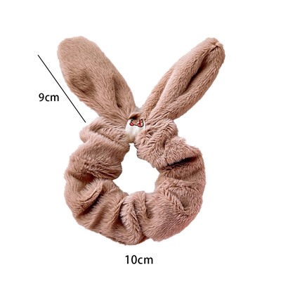 Резинка для волос пушистая "Заячьи ушки"