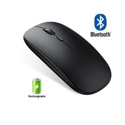 Bluetooth мышь + беспроводная с USB,2 режима подключения, подсветка